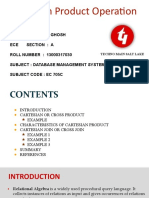 Cartesian Product Operation