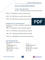 Tutorial de Operações Básicas - Daniela Arboite