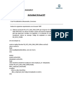 Actividad Virtual Base de Datos Avanzados 2 Cibertec