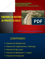 CAPÍTULO 3. - Funciones en Gestión de Proyectos Viales