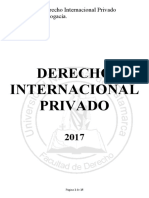 Derecho Internacional Privado