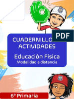 6°. Cuadernillo de Actividades Educación Física