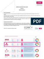 Strategic Case Study Practice Exam Variant-2 Marking Guidance