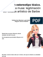 Barbie, Un Estereotipo Tóxico. de Pin-Up A Musa - Legitimación Del Estatus Artístico de Barbie