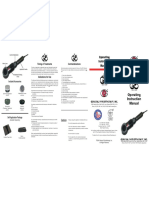 g5 Medical Devices Vibracare Operating Manual