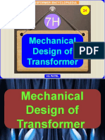 (F) Design - Mechanical Design of Transformer