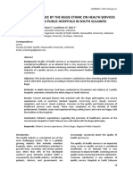 Armin Et Al. - 2020 - Service Experience by The Bugis Ethnic On Health Services Provided in Public Hospitals in South Sulawesi