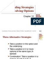 Trading Strategies Involving Options: Fundamentals of Futures and Options Markets, 6