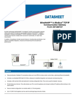 Datasheet: Ethernet/Ip™ To Modbus Tcp/Ip Communication Gateway