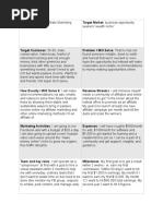 Example Business Plan (Wealth Niche)