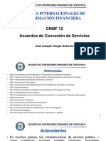 CINIIF 12 Acuerdos de Concesión de Servicios