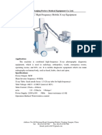 PLX101C High Frequency Mobile X-Ray Equipment: Nanjing Perlove Medical Equipment Co. LTD