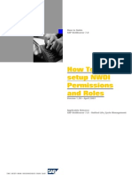 How To Setup NWDI Permissions and Roles