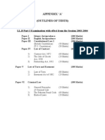 Syllabus-LLB Part 1