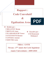 Rapport Code Convolutif & Egalisation Aveugle