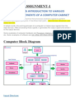 ASSIGNMENT-1 Computer Peripherals