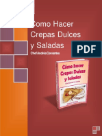 Como Hacer Crepas Dulces Y Saladas