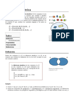 Diferencia Simétrica