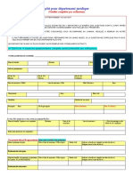 Questionnaire Complet Avocat - Permis de Travail Questionnaire Fédéral