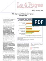 TIC Productivite Des Entreprises