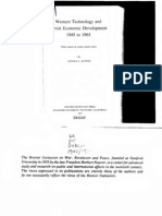 3 - Western Technology and Soviet Economic Development 1945-1965 (1973)