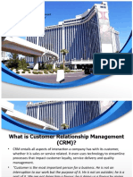 Customer Relationship Management (CRM) in HOTEL