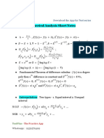 Numerical Analysis Short Notes: Download The App For Test Series