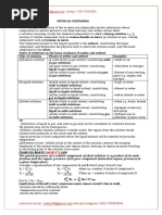 Uace Physical Equilibrium Notes