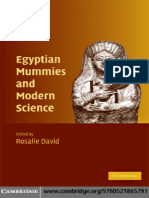 Egyptian Mummies and Modern Science by Rosalie Ann David