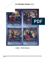 Free Ebook Light & Shadow Books 1-4 Author Moira Katson