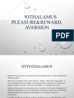 Hypothalamus: Pleasure&Reward, Aversion