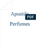 Apostilha de Perfume