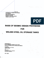 Basis of Seismic Design Oil Storage Tanks