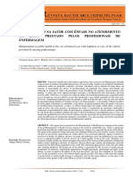 Artigo 1 Humanização Na Saúde Com Ênfase No Atendimento Ao Idoso Prestado Pelos Profissionais de Enfermagem.