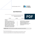 Informe de Fisica Electromagnetic A - Electrostatica