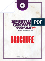 Spritual Growth Bootcamp 2.0 Brochure