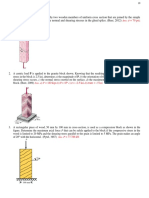 Ans. σ = 70 psi; τ = 40.4 psi: Exercises