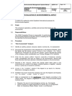 Criteria For Assessing An Environmental Aspect: Easibind Quality and Environmental Management System Manual QEP51-6/1