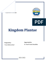 Kingdom Plantae: University of Zakho Faculty of Science Department of Biology