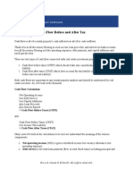 Cash Flow Before and After Tax