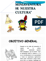 Proyecto Pedagògico de Aula Una Miniaventura Por Nuestra Cultura