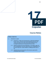 Copulas - Course Notes