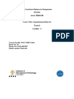 Course Structure - OB (Aug 2021)