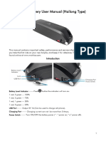 Li-Ion Battery User Manual (Hailong Type)