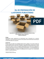 Manual de Preparación de Contenido Publicitario