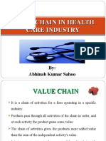 Value Chain in Health Care Industry