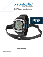 Runtastic RUNGPS1 Manual ES