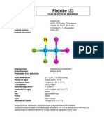 Firextin-123: Hoja de Datos de Seguridad