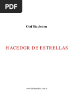 Hacedor de Estrellas - Olaf Stapledon