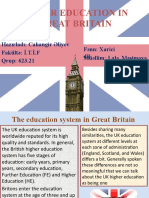 Higher Education in Great Britain